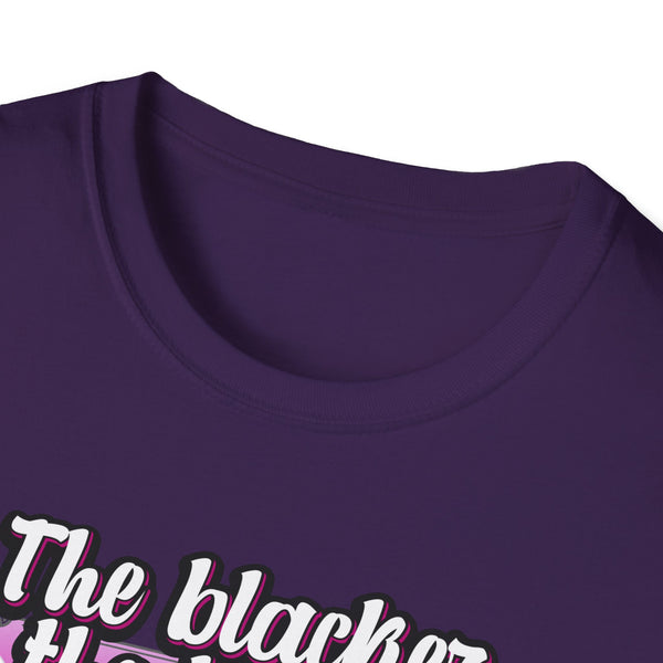 Camiseta para hombre The Blacker the Berry