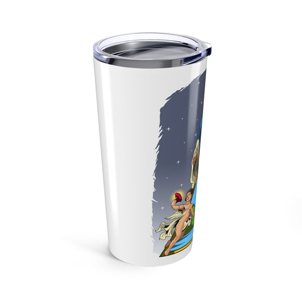 Guardiana Virgen María - Vaso Blanco de 20oz