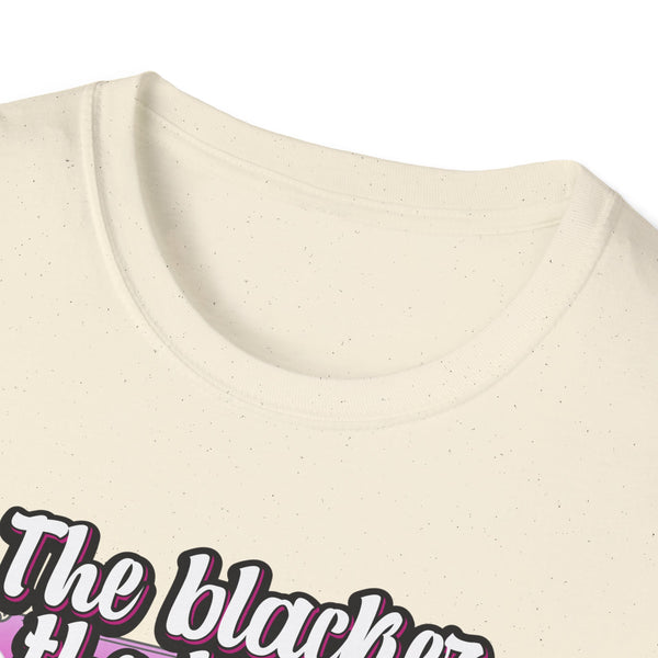 Camiseta para hombre The Blacker the Berry