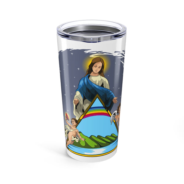 Guardiana Virgen María - Vaso Blanco de 20oz