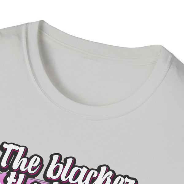 Camiseta para hombre The Blacker the Berry