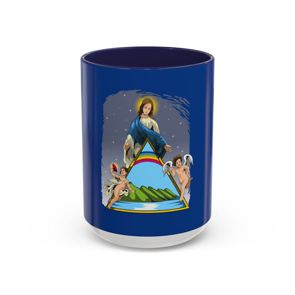 Taza de café Guardiana Virgen María - 11 oz y 15 oz