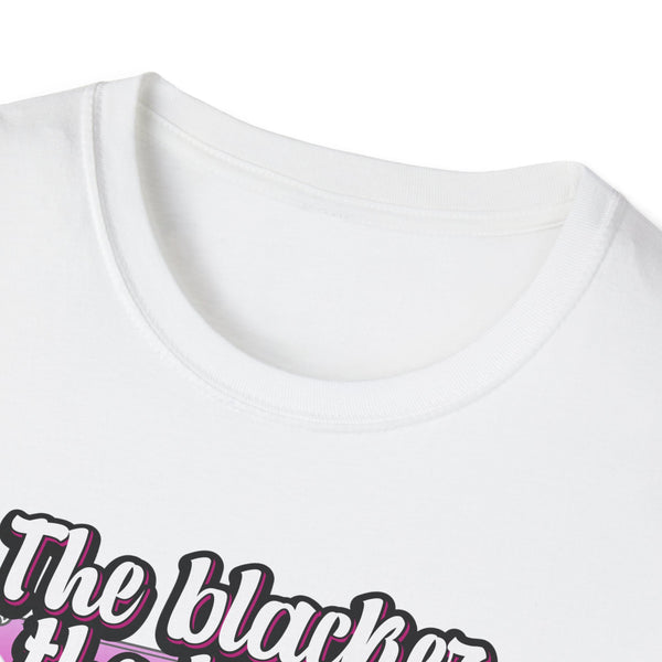 Camiseta para hombre The Blacker the Berry