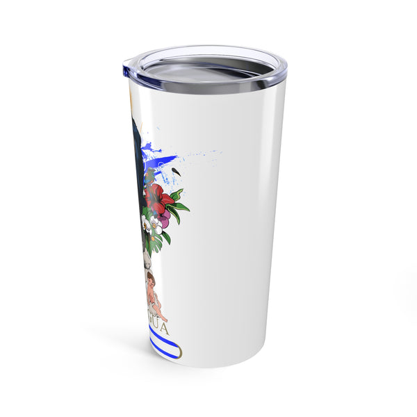 La Purísima ( Virgen María ) - Vaso Blanco de 20oz