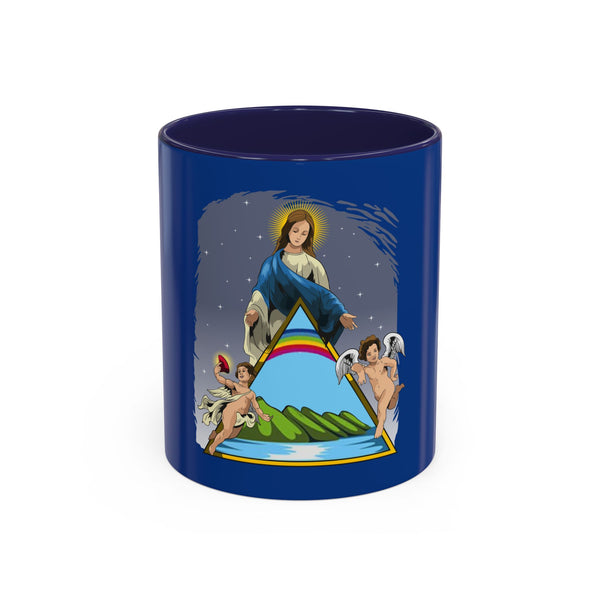 Taza de café Guardiana Virgen María - 11 oz y 15 oz