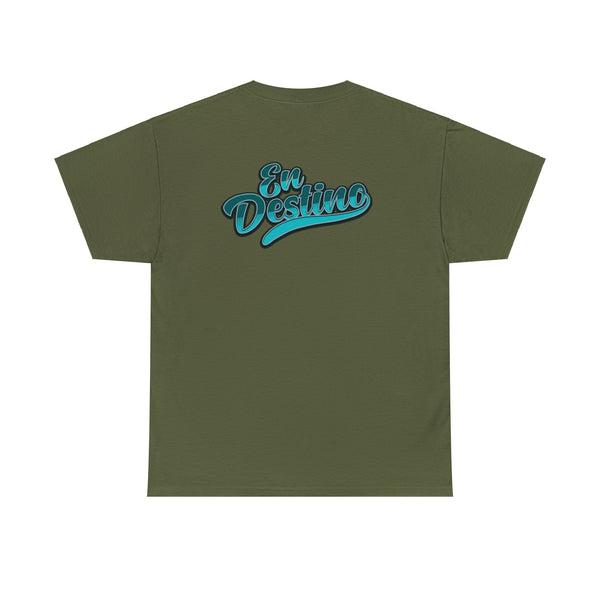 Camiseta En Destino Compass Hombre / Logo Verde