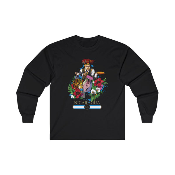 Camiseta de manga larga para hombre El Gueguense