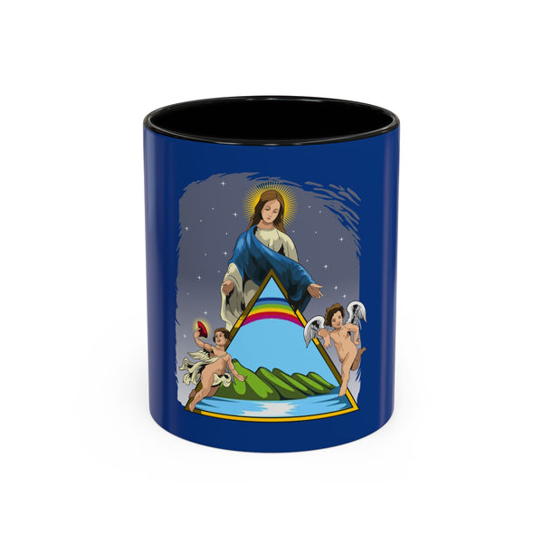 Taza de café Guardiana Virgen María - 11 oz y 15 oz