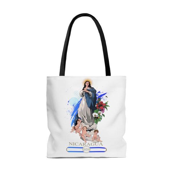 La Purísima (Virgen María ) - Bolso Tote Blanco