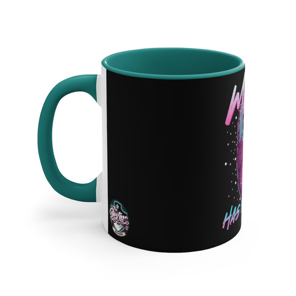 Miami tiene mi corazón Taza decorativa de 11 oz