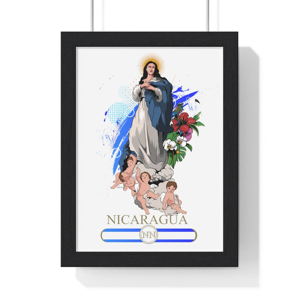 La Purísima ( Virgen María ) - Póster Enmarcado