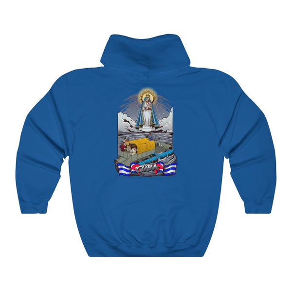Sudadera con capucha Virgen de la Caridad del Cobre Hombre