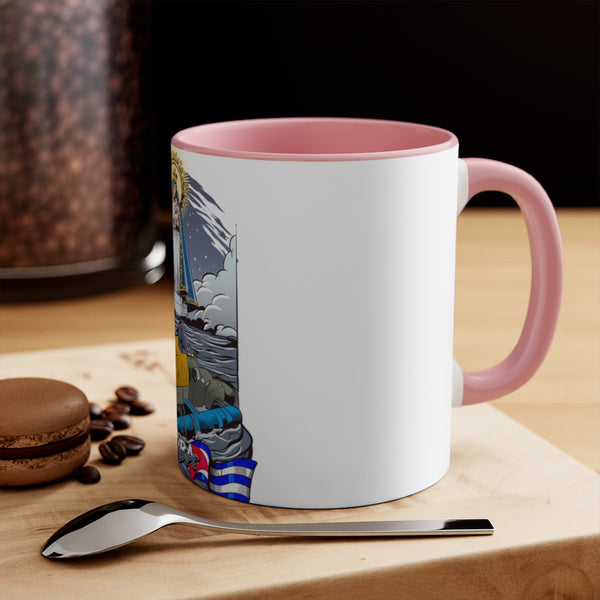 Taza Virgen de la Caridad del Cobre 11 oz