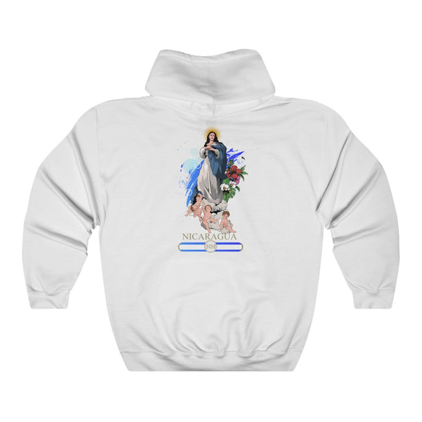 Sudadera con capucha La Purísima (Virgen María) para hombre