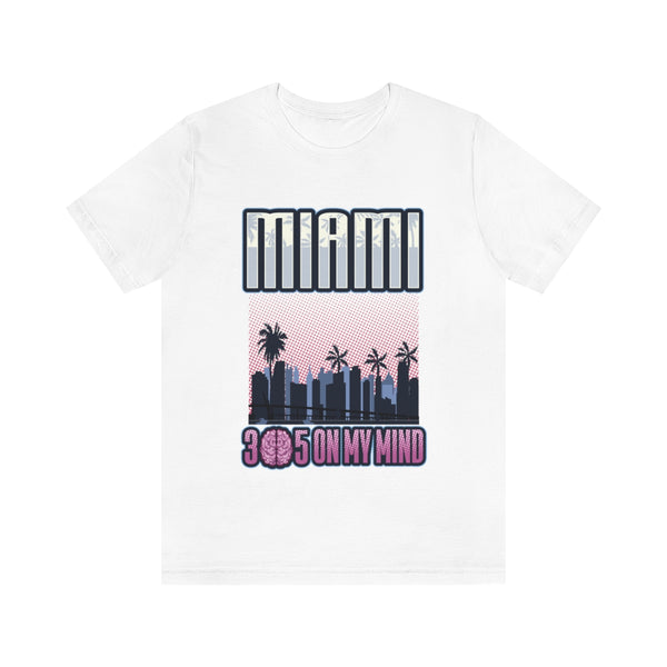 Miami en mi mente Camiseta de hombre