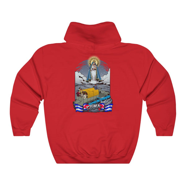 Sudadera con capucha Virgen de la Caridad del Cobre Mujer