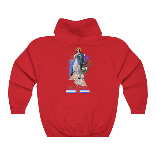 Sudadera con capucha La Purísima (Virgen María) para hombre