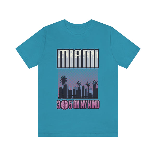 Miami en mi mente Camiseta de hombre