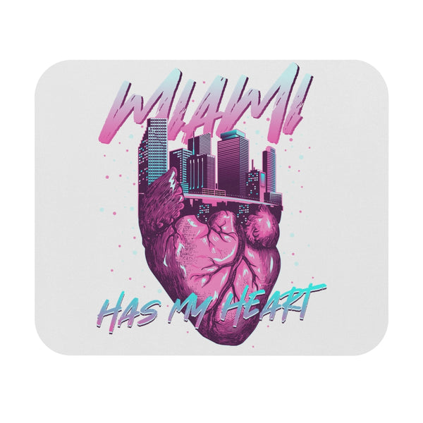Miami tiene mi corazón Alfombrilla de ratón