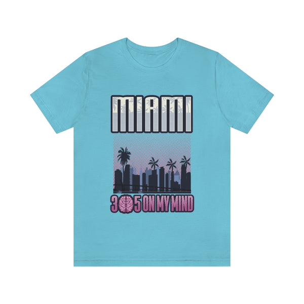 Miami en mi mente Camiseta de hombre