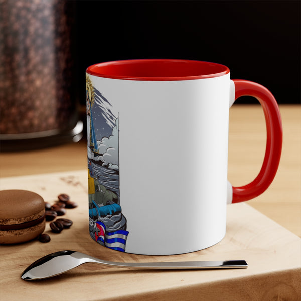 Taza Virgen de la Caridad del Cobre 11 oz