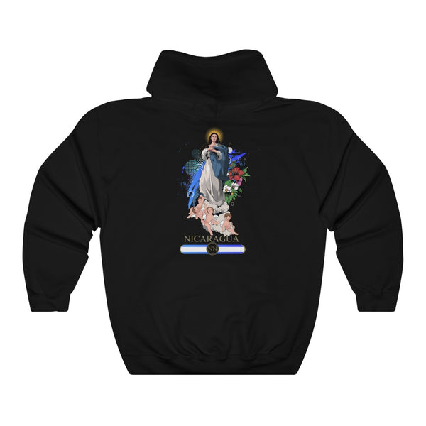 Sudadera con capucha La Purísima (Virgen María) para hombre