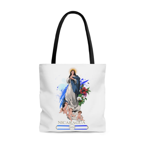 La Purísima (Virgen María ) - Bolso Tote Blanco
