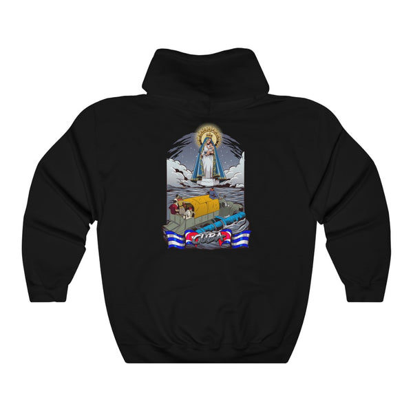 Sudadera con capucha Virgen de la Caridad del Cobre Hombre
