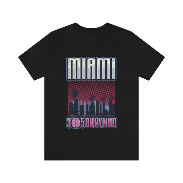 Miami en mi mente Camiseta de hombre