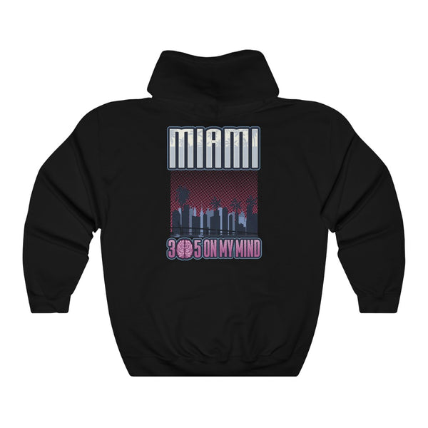 Miami en mi mente Sudadera con capucha mujer
