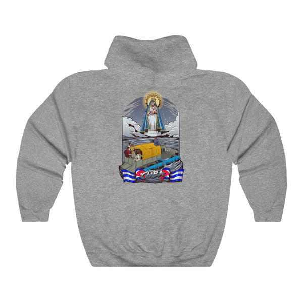 Sudadera con capucha Virgen de la Caridad del Cobre Mujer