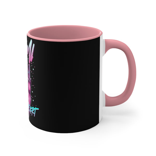 Miami tiene mi corazón Taza decorativa de 11 oz