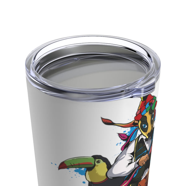 Macho Raton - Vaso blanco de 20 oz