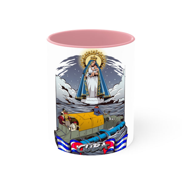 Taza Virgen de la Caridad del Cobre 11 oz