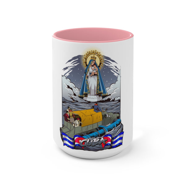 Taza Virgen de la Caridad del Cobre 11 oz