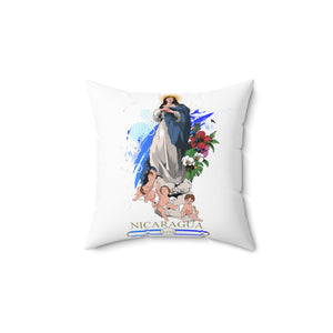 La Purísima ( Virgen Maria ) - Pillow White