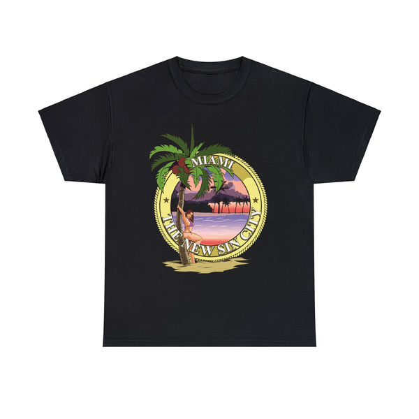 Miami the new sin city Men's Tee