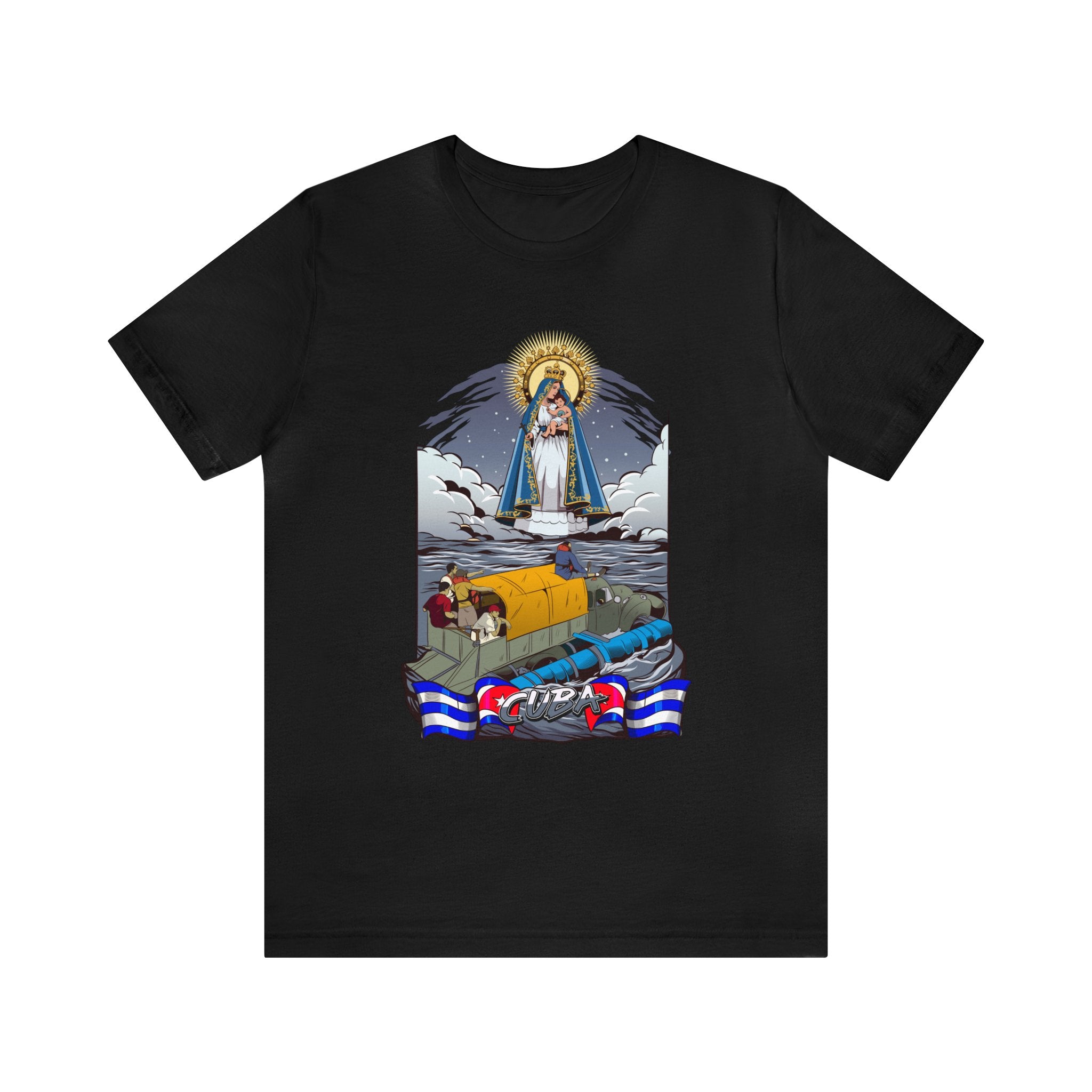 Cuba Virgen de la Caridad del Cobre Men's Tee