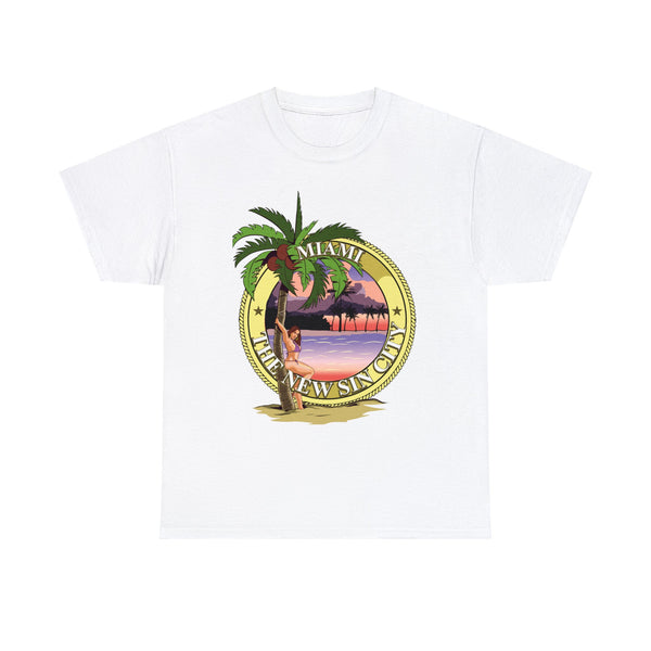 Miami the new sin city Men's Tee