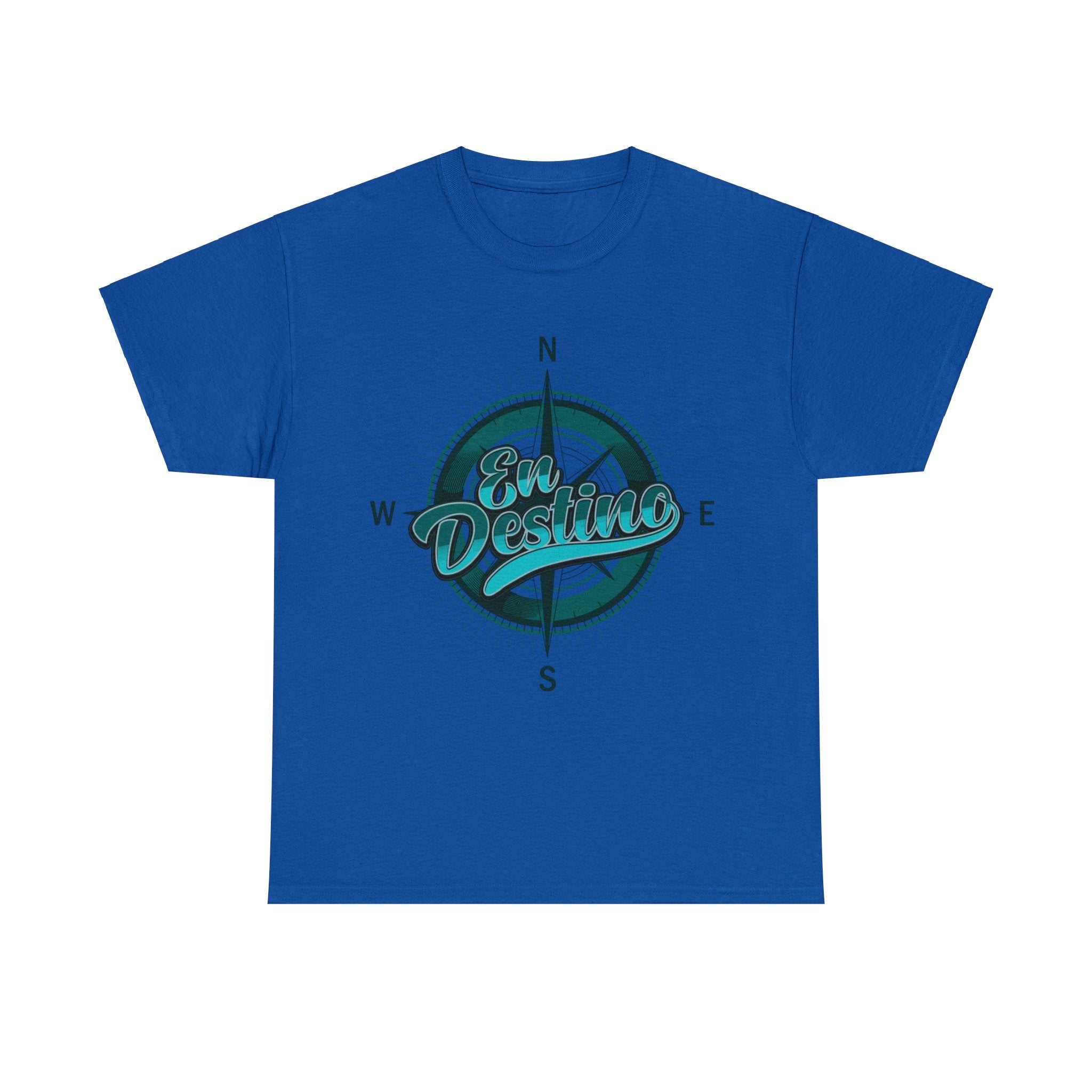 En Destino Compass Men's tee / Green Logo