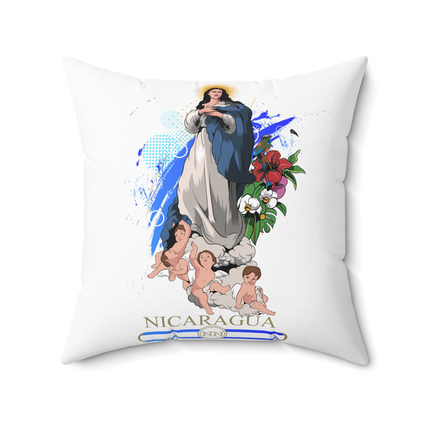 La Purísima ( Virgen Maria ) - Pillow White