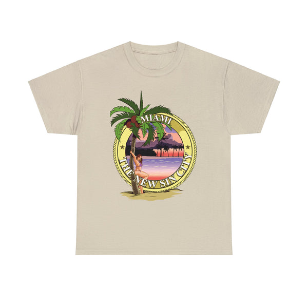 Miami the new sin city Men's Tee