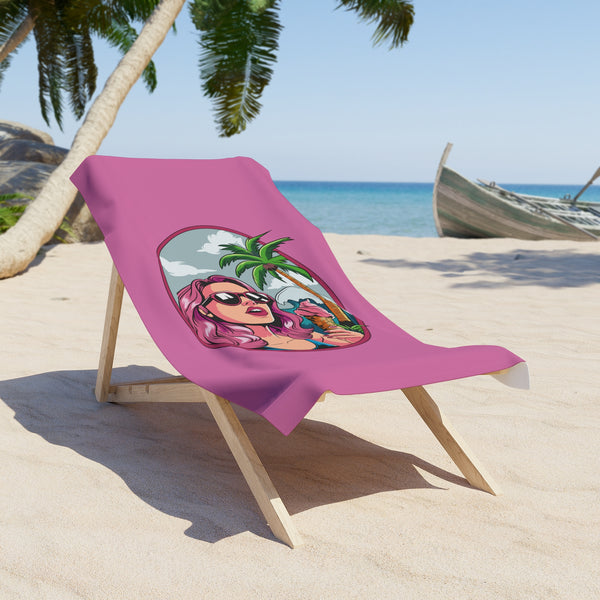 Light pink Beach Towel
