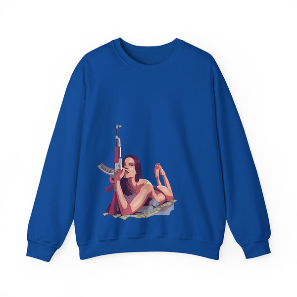 Una elegante sudadera de cuello redondo con un vibrante diseño gráfico, perfecta para usarla de forma informal o en capas. Confeccionada con tela de alta calidad, ofrece un ajuste cómodo y marca tendencia, mostrando individualidad y un estilo vanguardista.