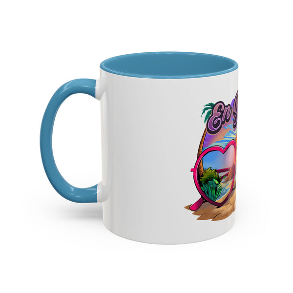 Una taza de café por la mañana.