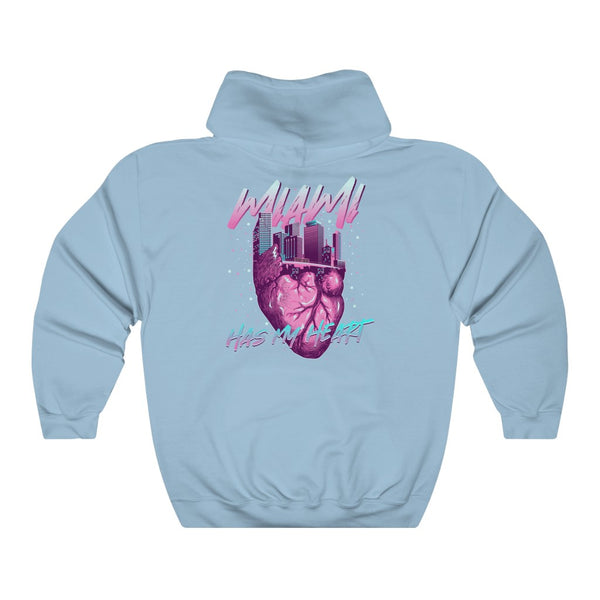 Miami has my heart Men's Hooded Sweatshirt