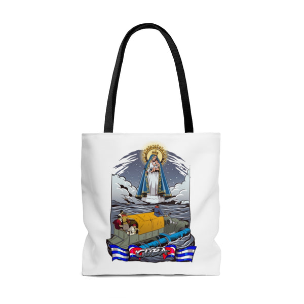 Tote Bag Cuba Señora de la Caridad / Blanco