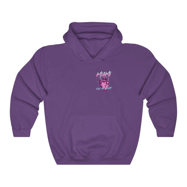 Miami has my heart Women's Hooded Sweatshirt