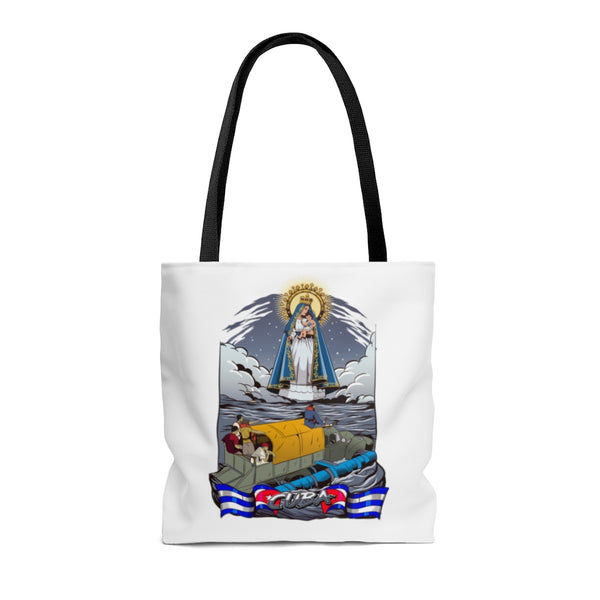 Tote Bag Cuba Señora de la Caridad / Blanco