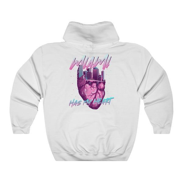 Miami has my heart Men's Hooded Sweatshirt